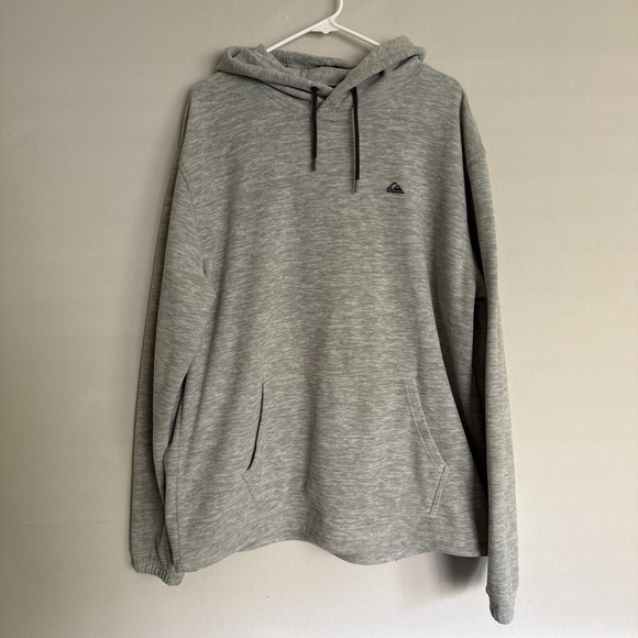 Quiksilver Other - Quicksilver Hoodie Mens 2XL XXL Grey Pullover Hooded‎ Surf Lightweight